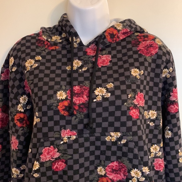 Vans floral hoodie.very cute! - Picture 2 of 5